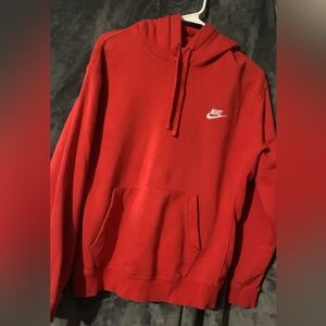 Nike, medium size, red